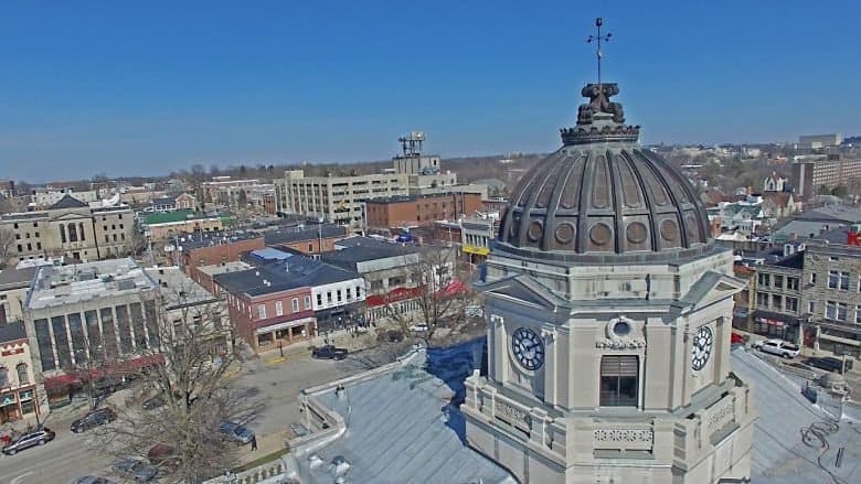 Bloomington streetscape