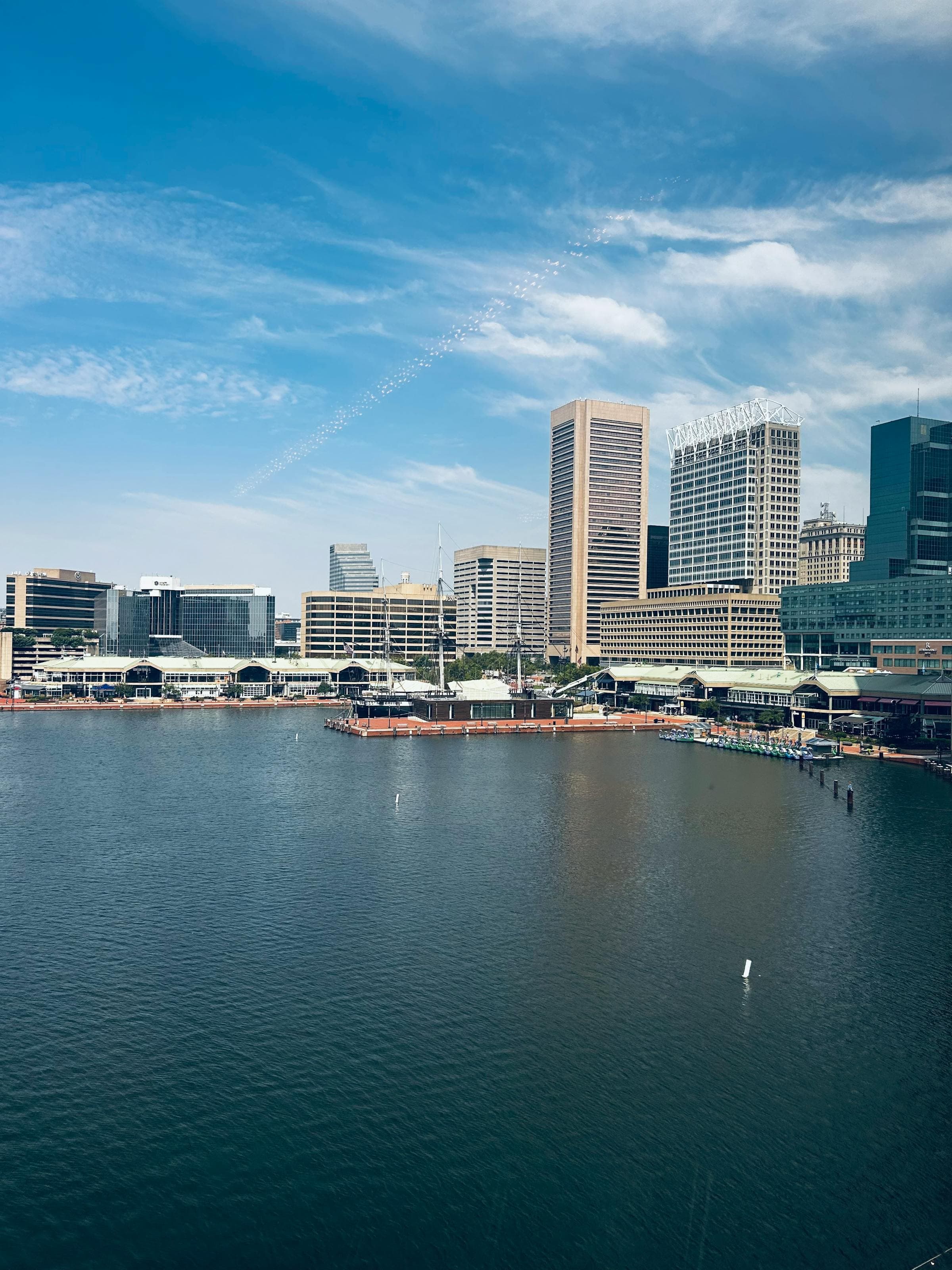 Baltimore, Maryland skyline at dusk