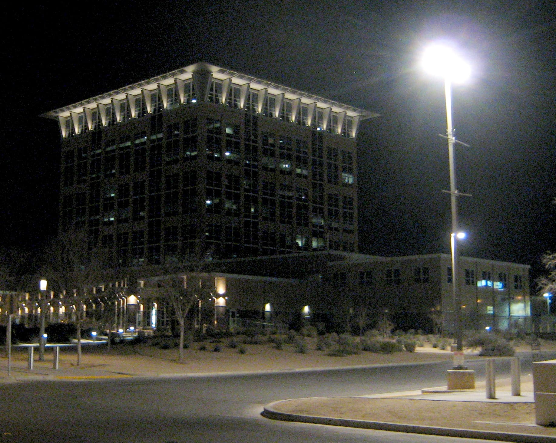 North Las Vegas, Nevada skyline at dusk