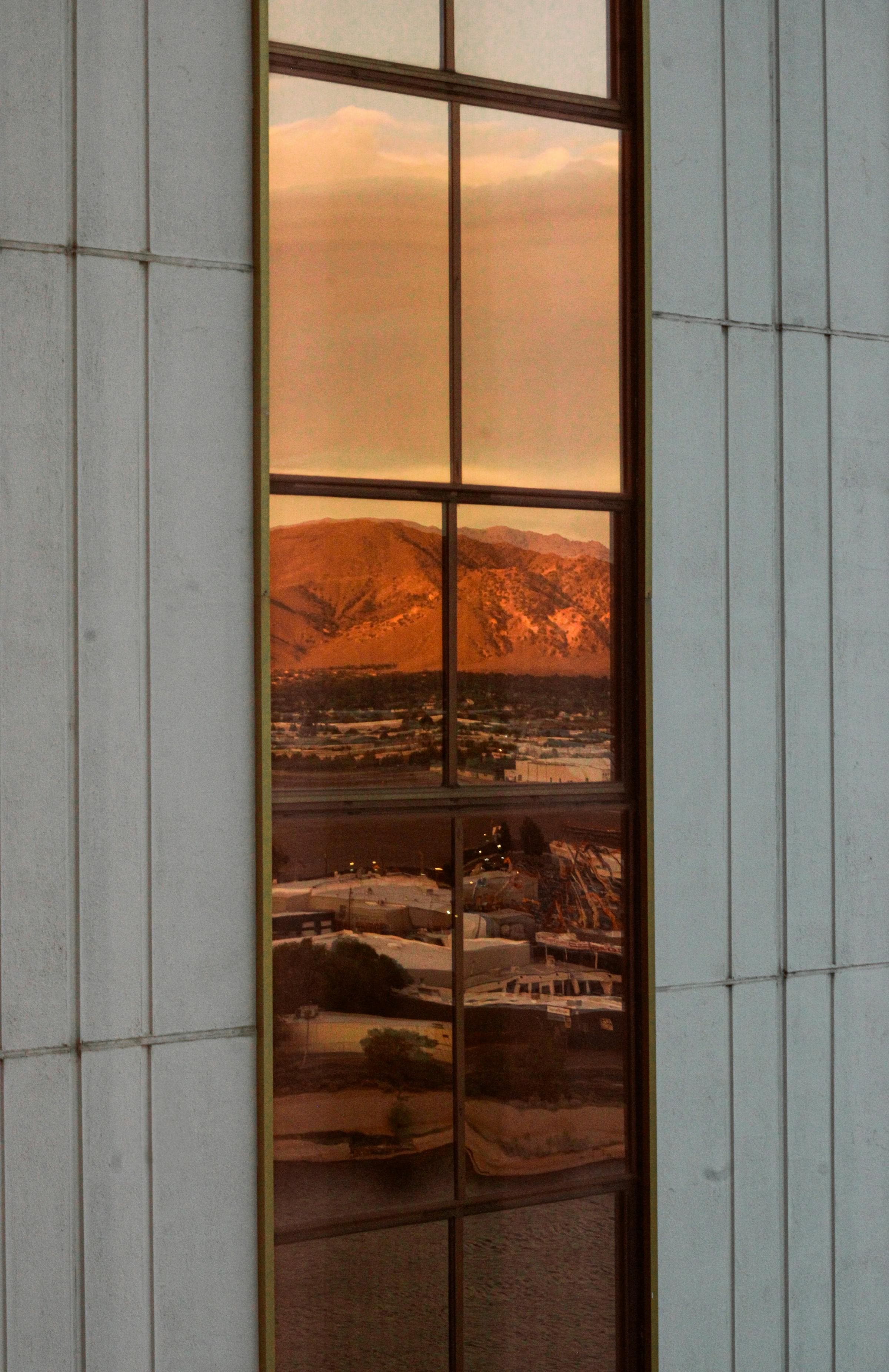 Reno, Nevada skyline at dusk