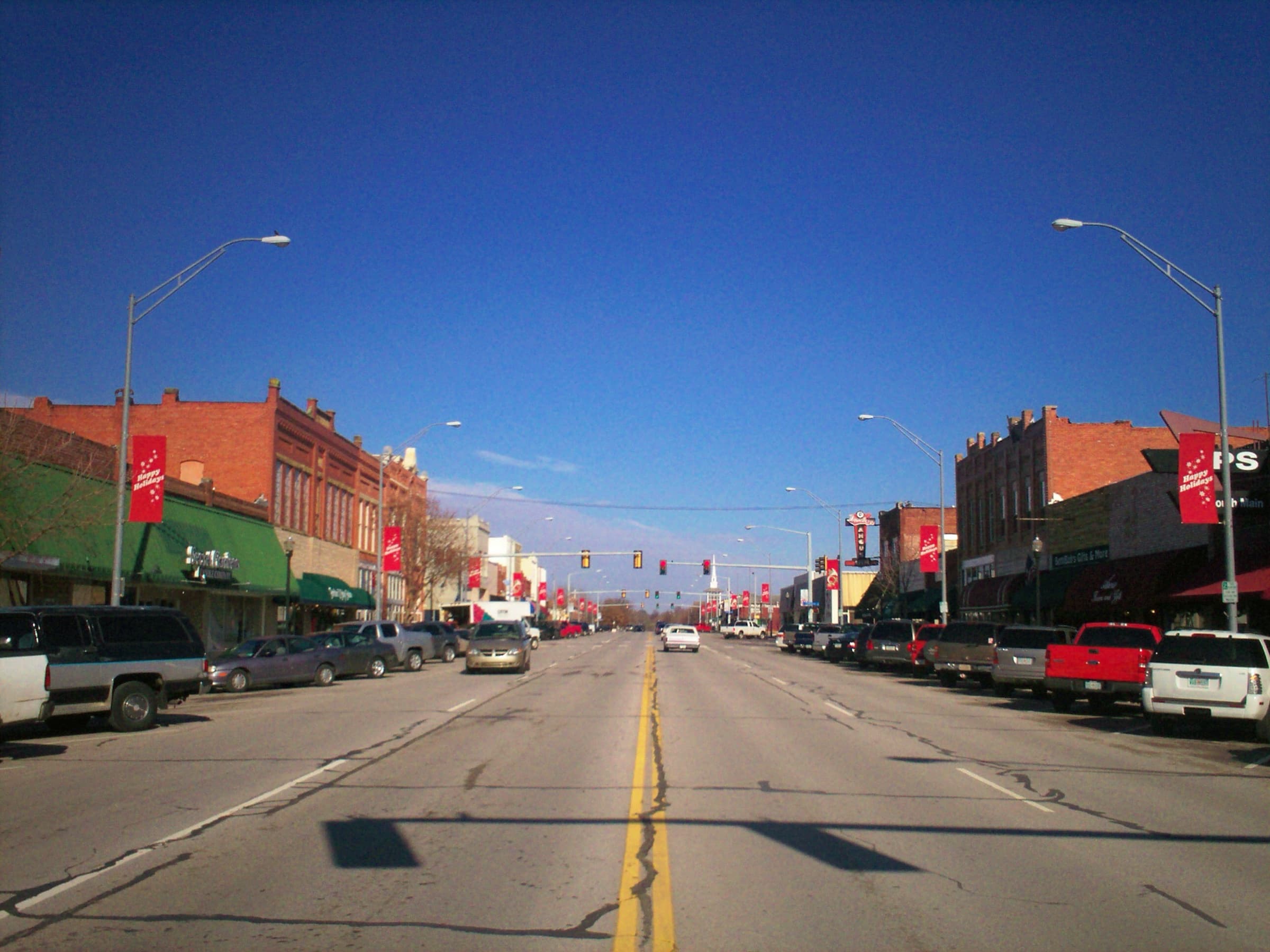Broken Arrow, Oklahoma skyline at dusk
