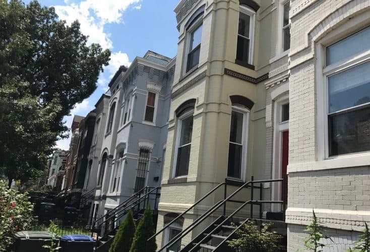 Washington DC streetscape